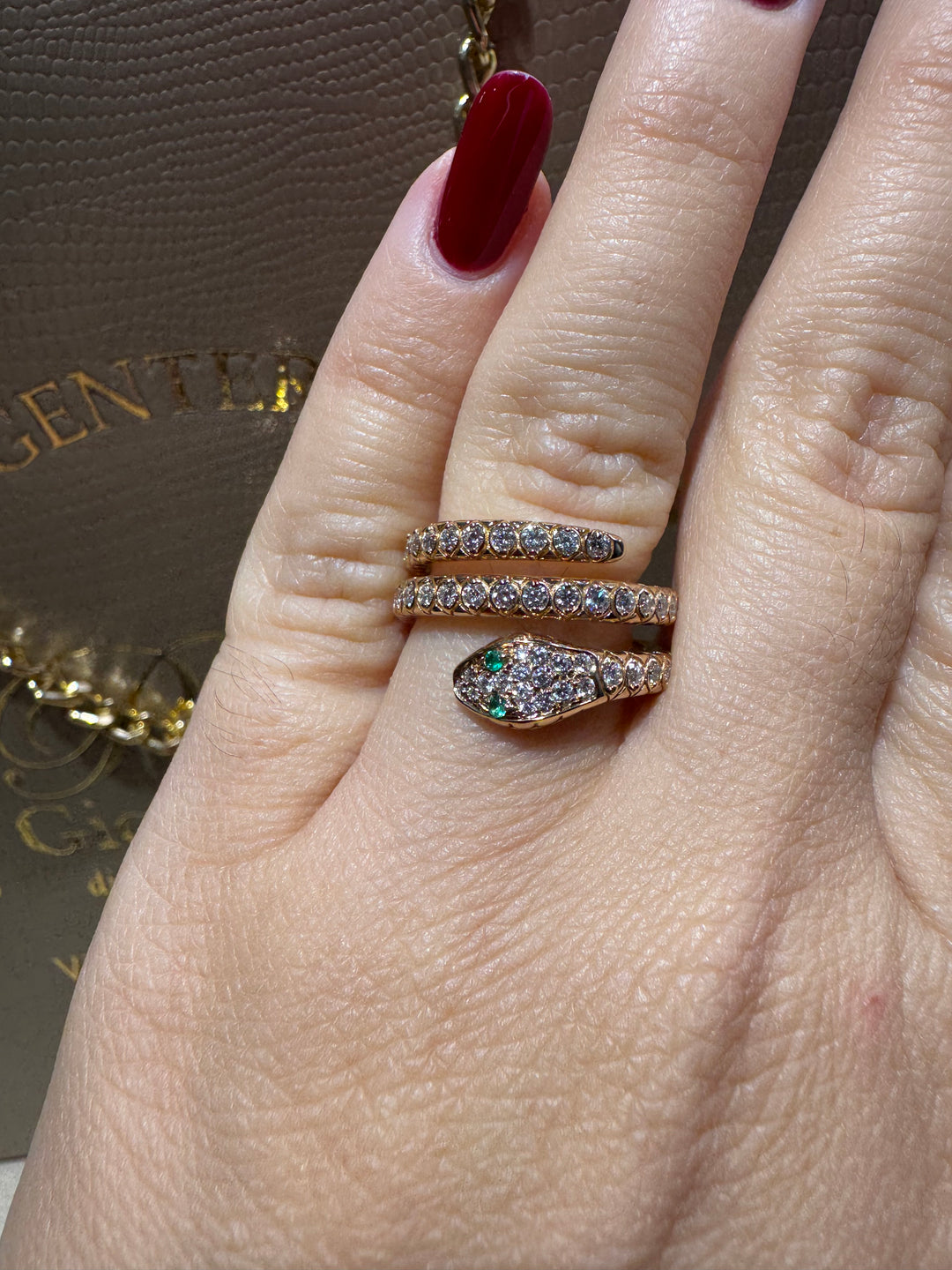 Anello serpente Crivelli