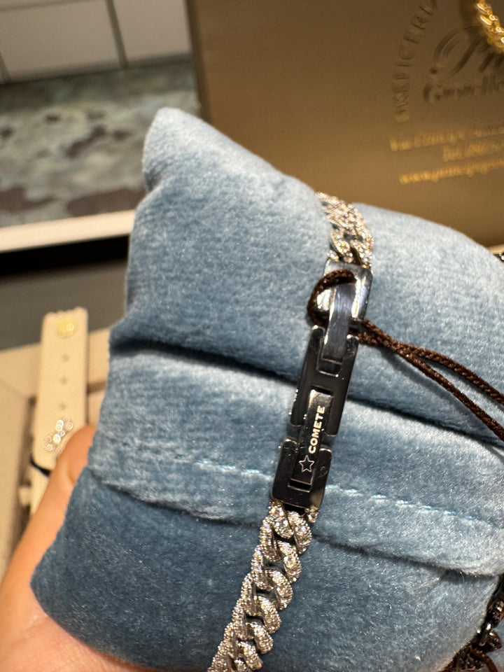 Bracciale Groumette Comete Argento