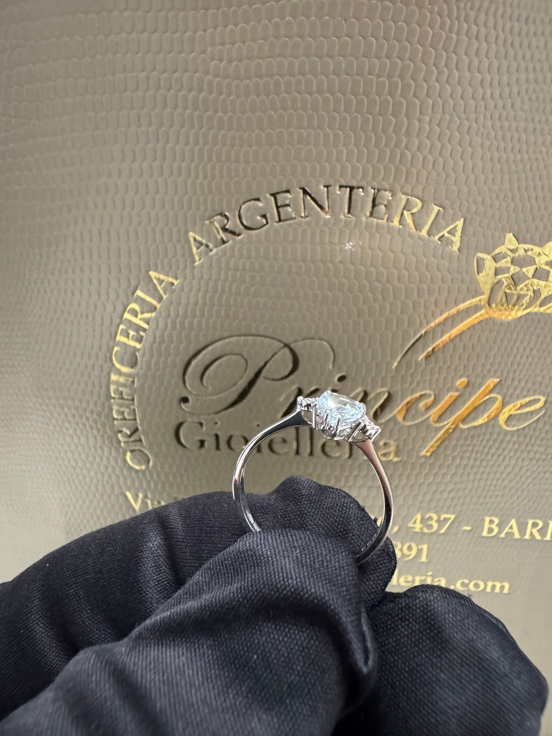 Anello acquamarina Comete 💫