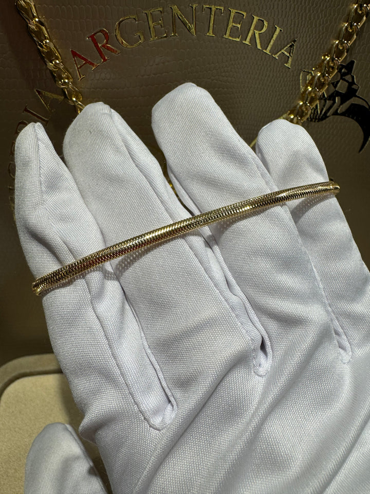 Bracciale elastico oro
