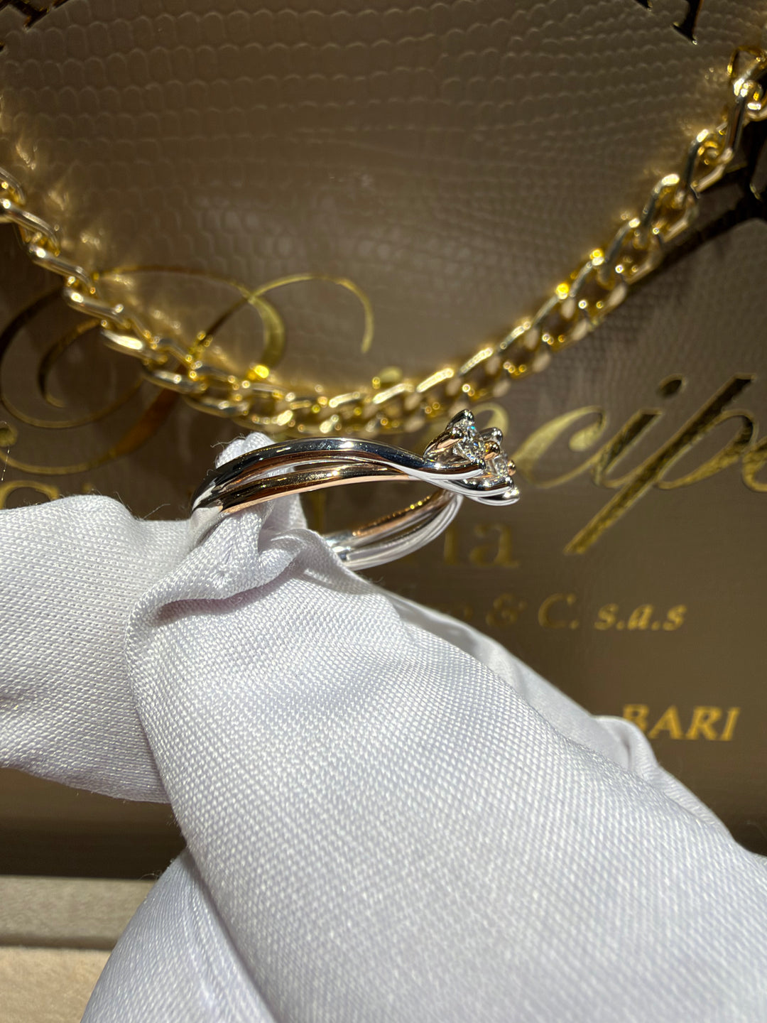 Anello Trilogy Bicolore Comete 💫