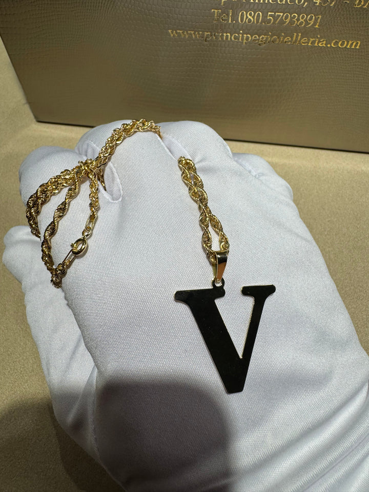 Collana fune oro 18kt
