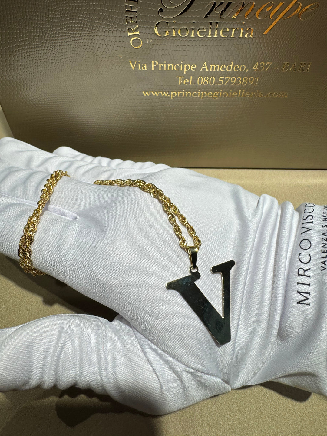 Collana fune oro 18kt