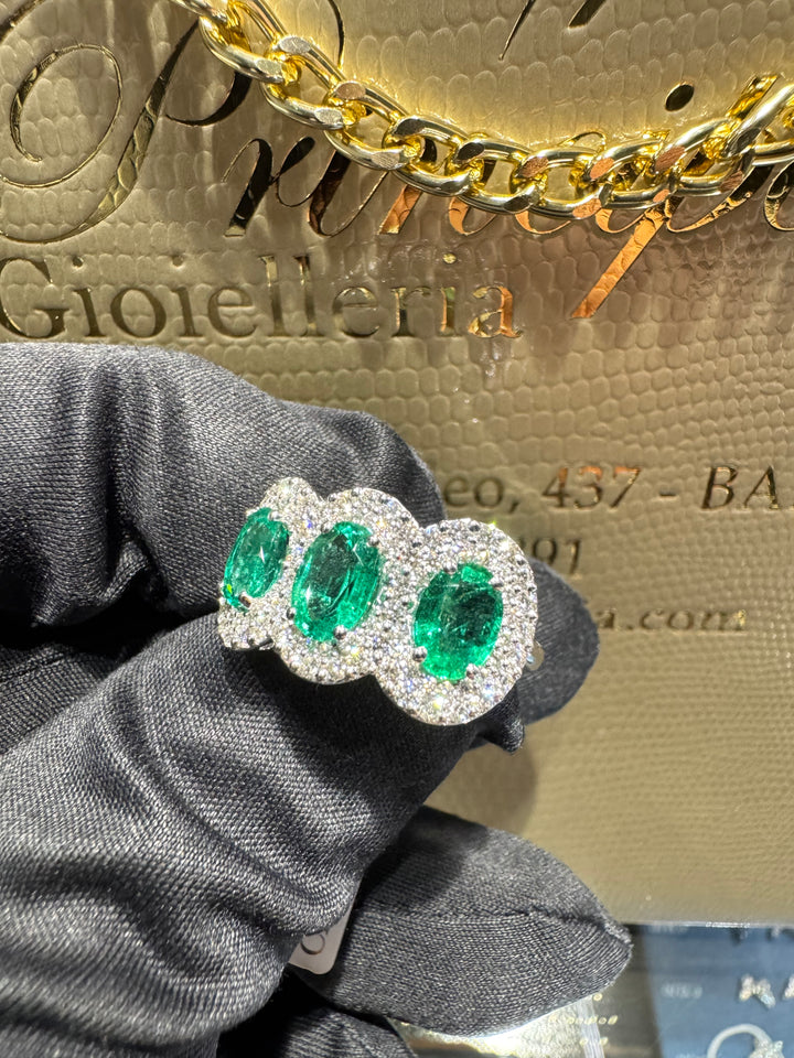Anello trilogy smeraldi big