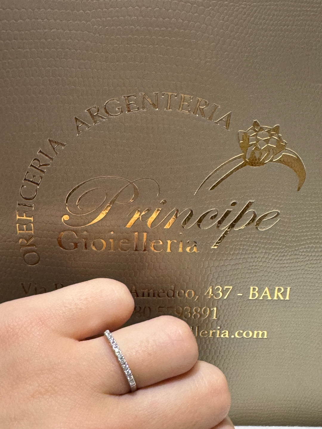 Anello veretta Mirco visconti 💎