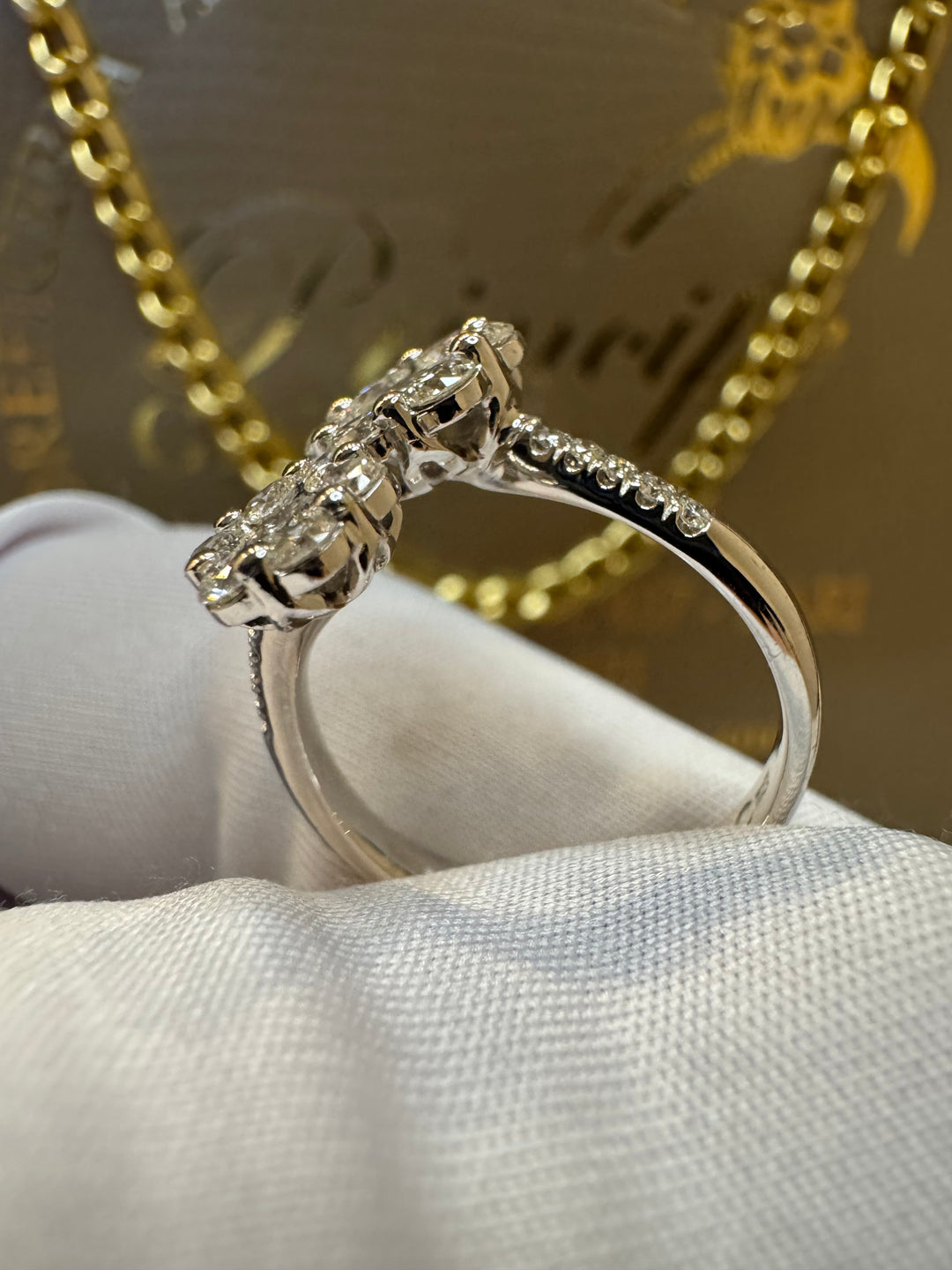 Anello fiore doppio 💎