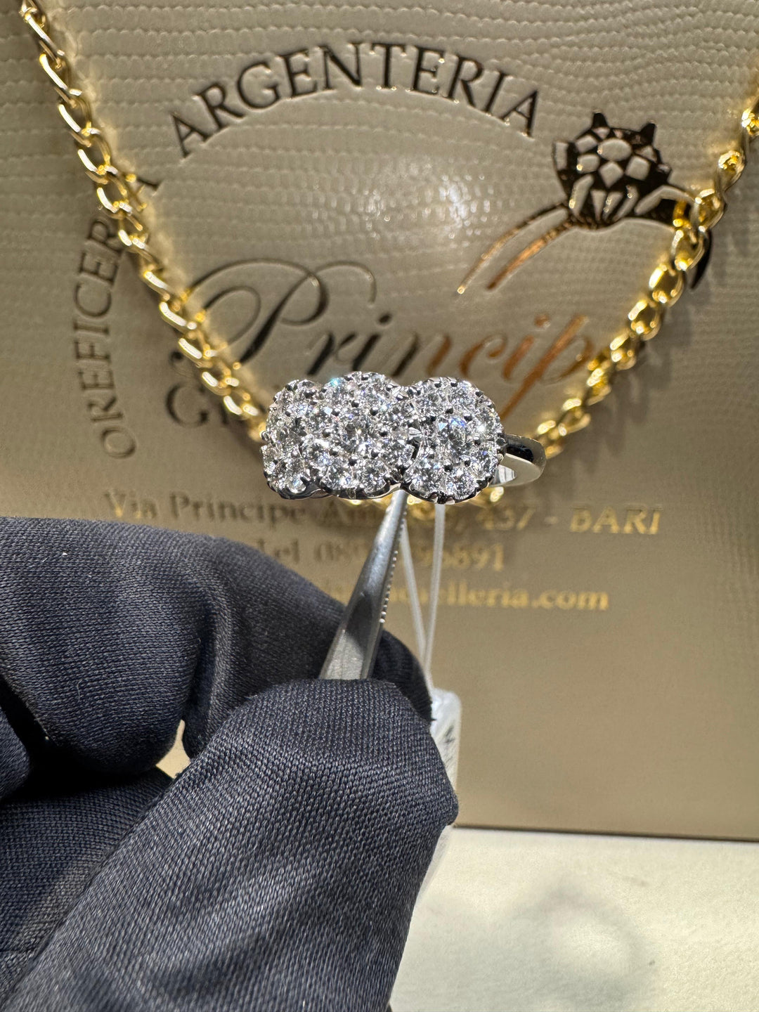 Anello trilogy fiore Mirco Visconti 💎