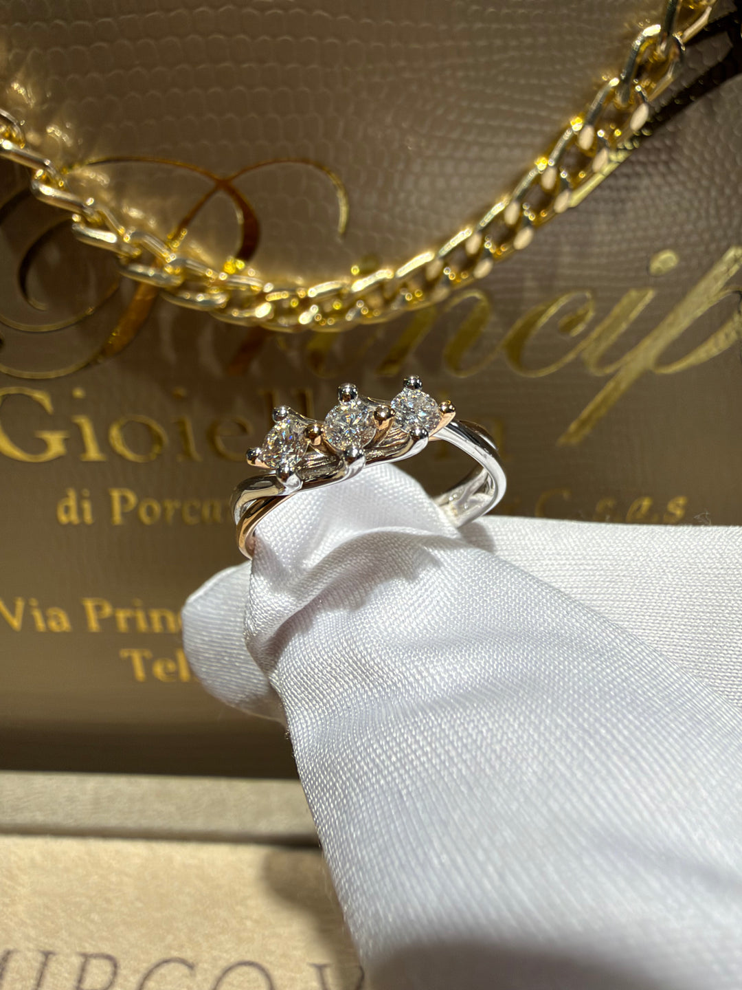 Anello Trilogy Bicolore Comete 💫