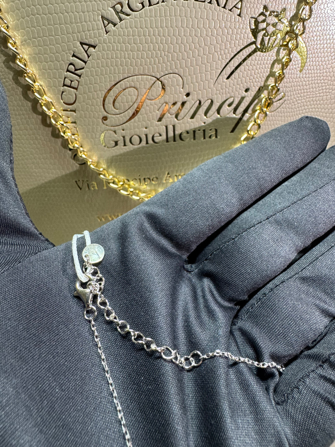 Collana argento 925 Marcello pane ❤️