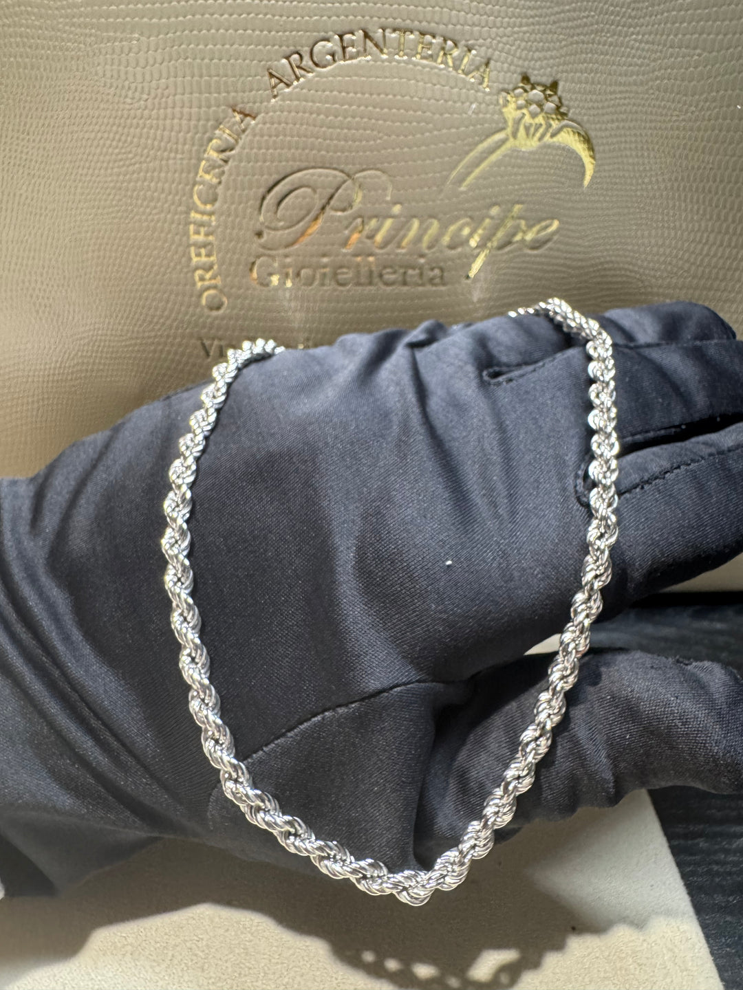 Collana Fune argento 925