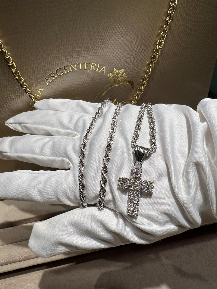 Collana croce big magik e fune big