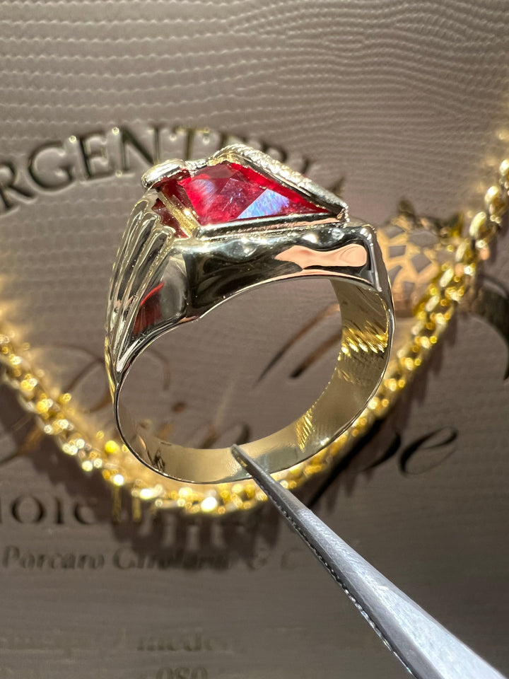 Anello serpente uomo