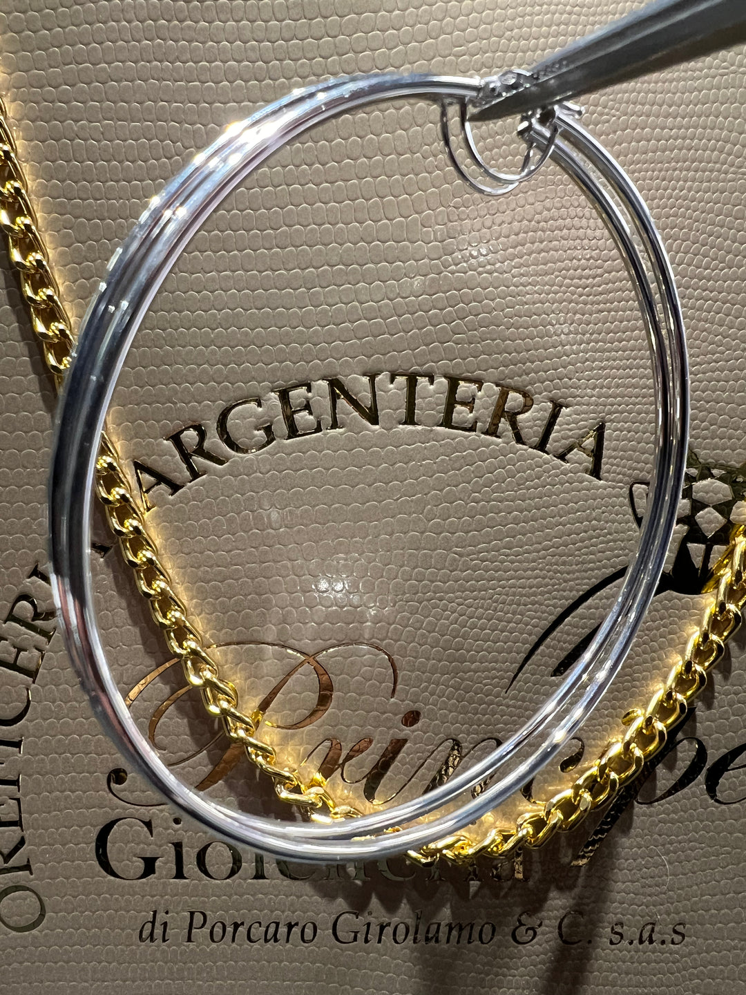 Orecchini cerchioni grandi oro mi