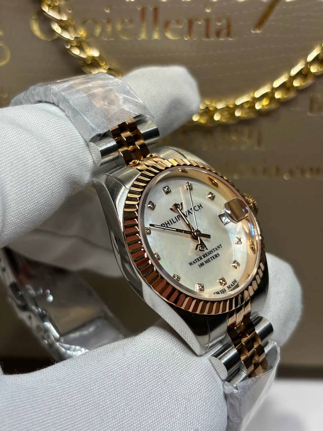 Orologio da polso per donna Longines in oro bianco con diamanti - Asta Orologio da polso per donna Longines in oro bianco con diamanti - Asta