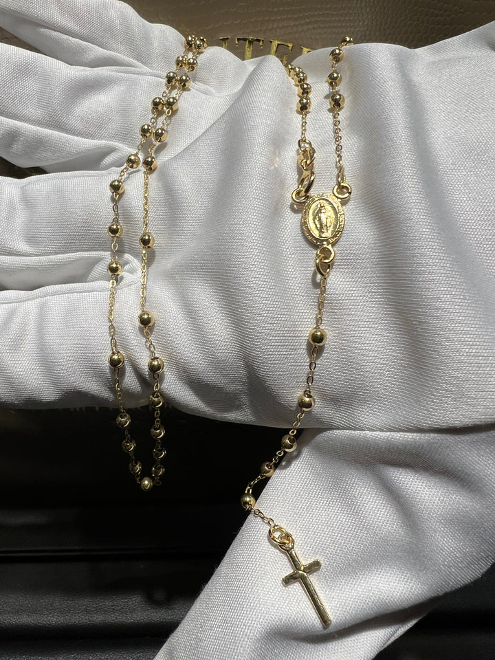 Collana Rosario oro giallo