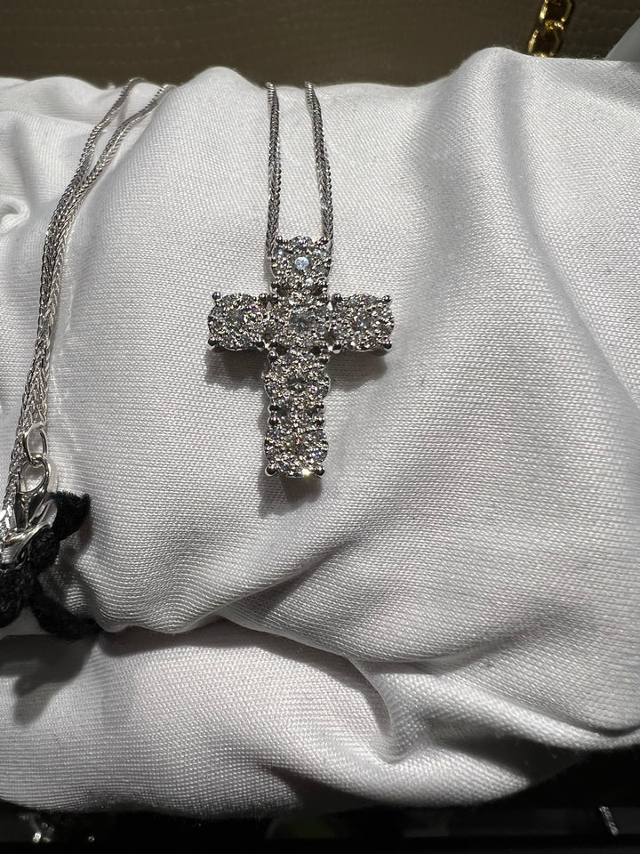 Collana Croce Magik diamanti