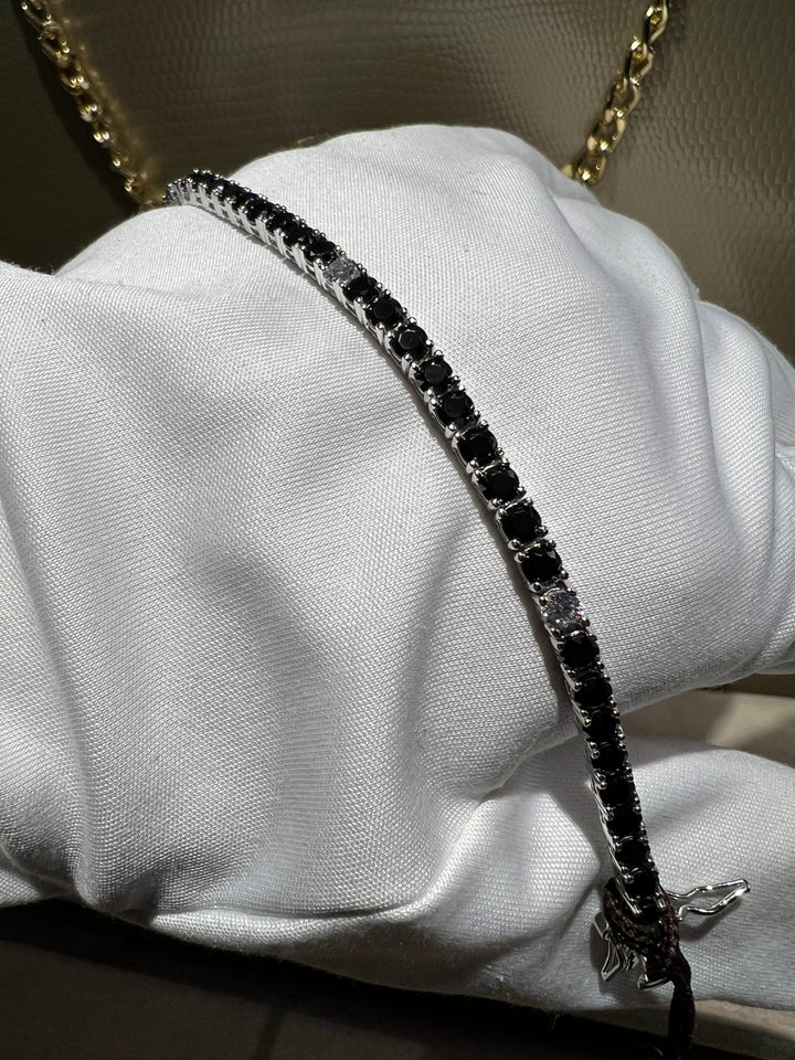 Bracciale tennis comete argento