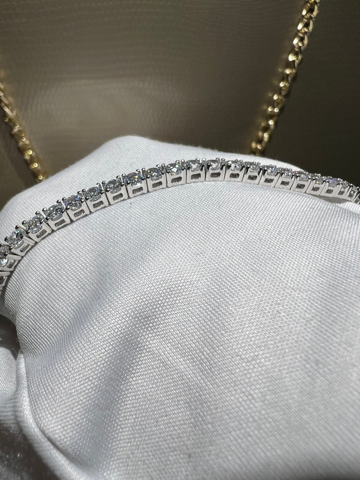 Bracciale tennis comete argento
