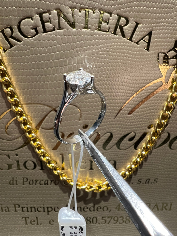 Anello solitario Valentino Visconti 0.30ct