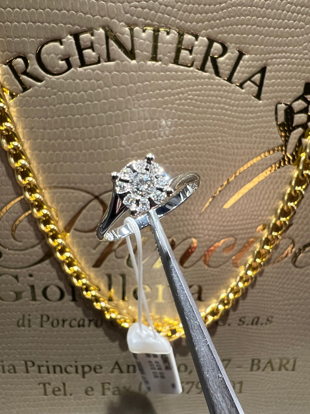 Anello solitario Valentino Visconti 0.30ct