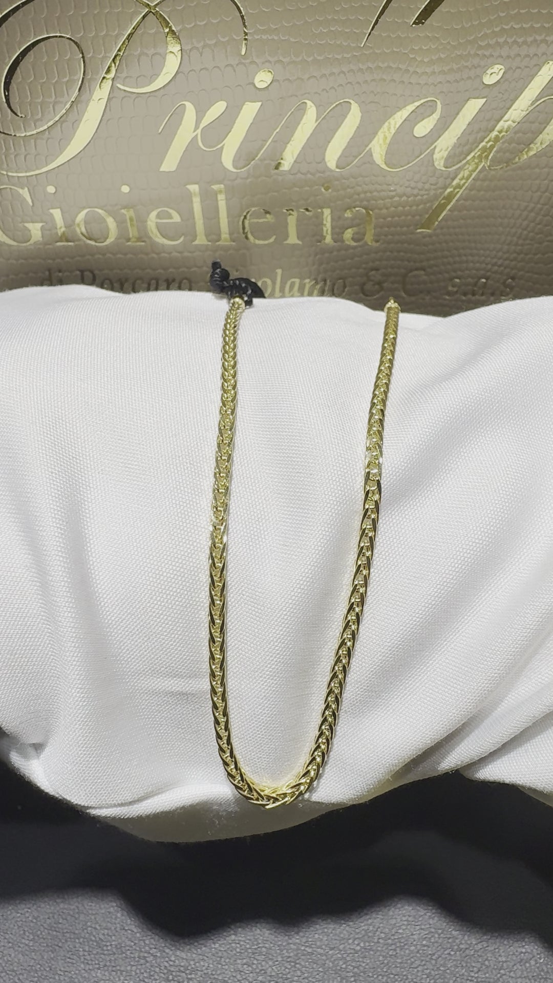 Bracciale spiga oro